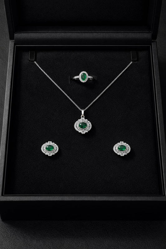 Silver Plated Jewellry set