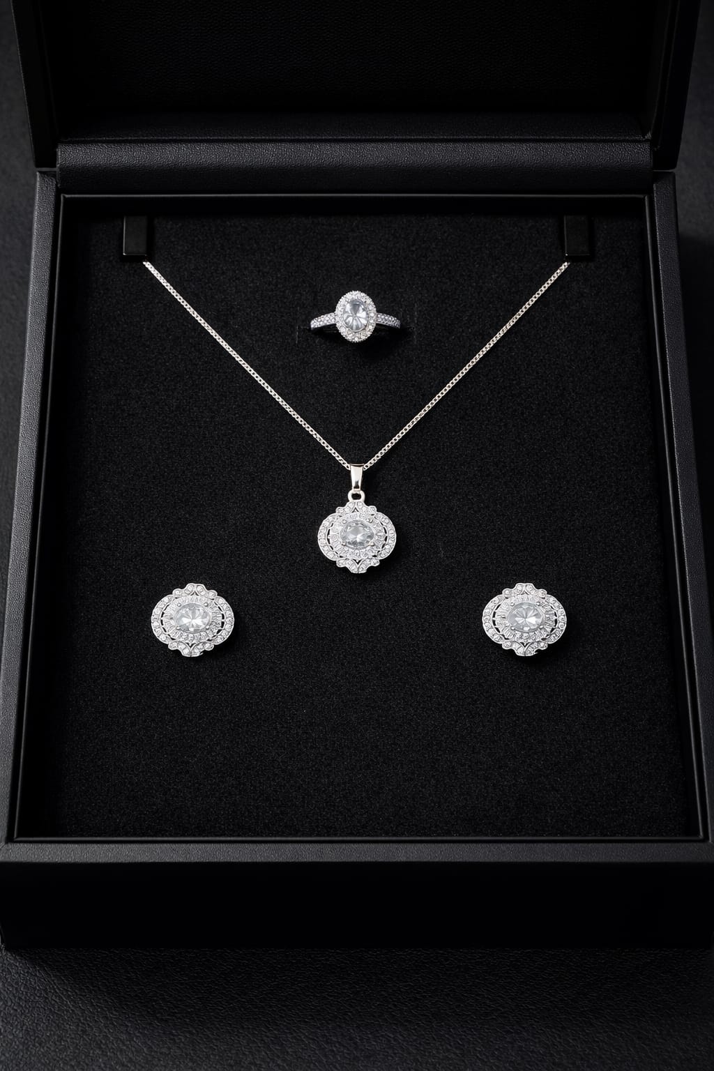 Silver Plated Jewellry set